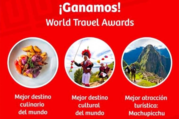 Premios world travel awrads 2023